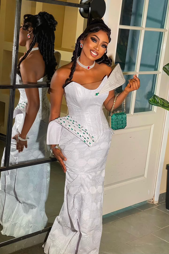 The White Lace Mermaid