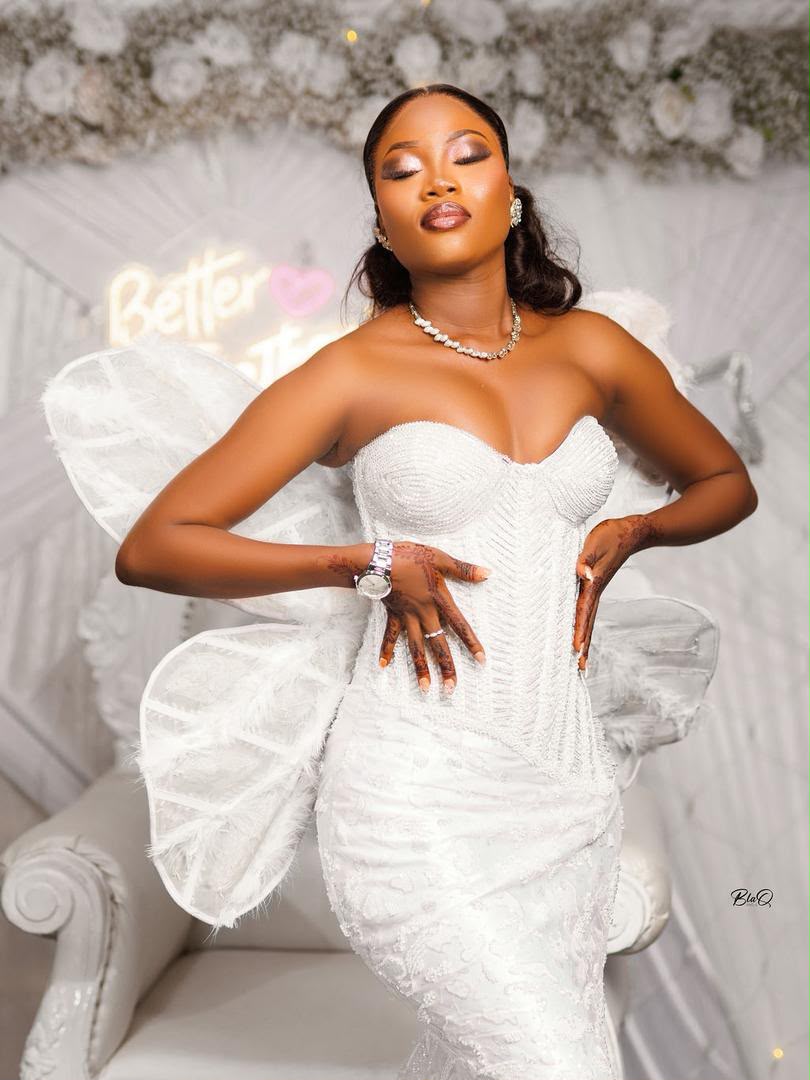 White Feathered Corset